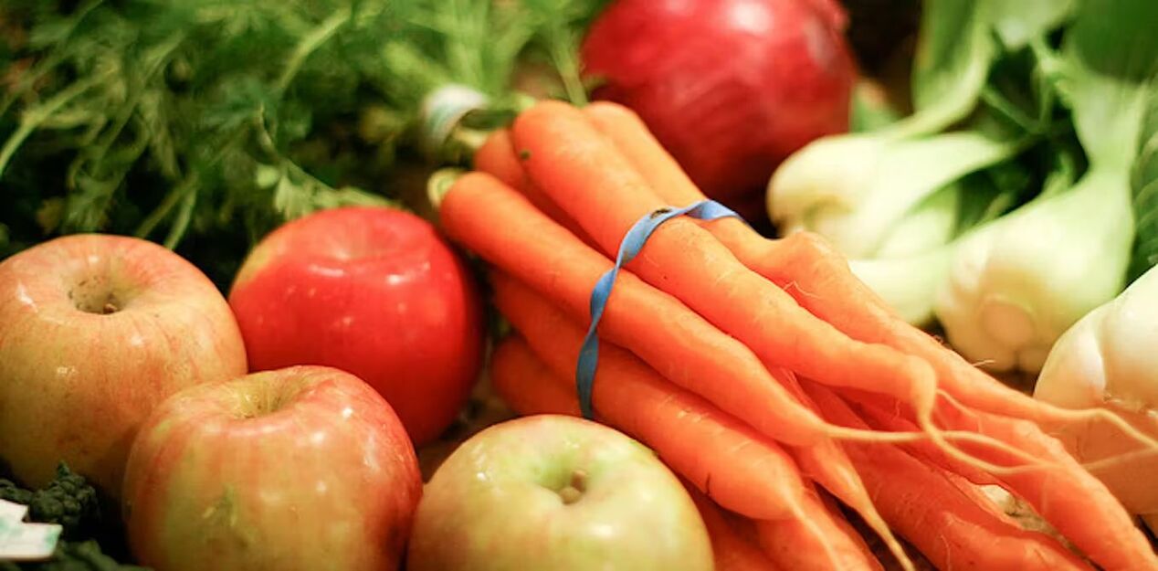 vitamini v zelenjavi in ​​sadju